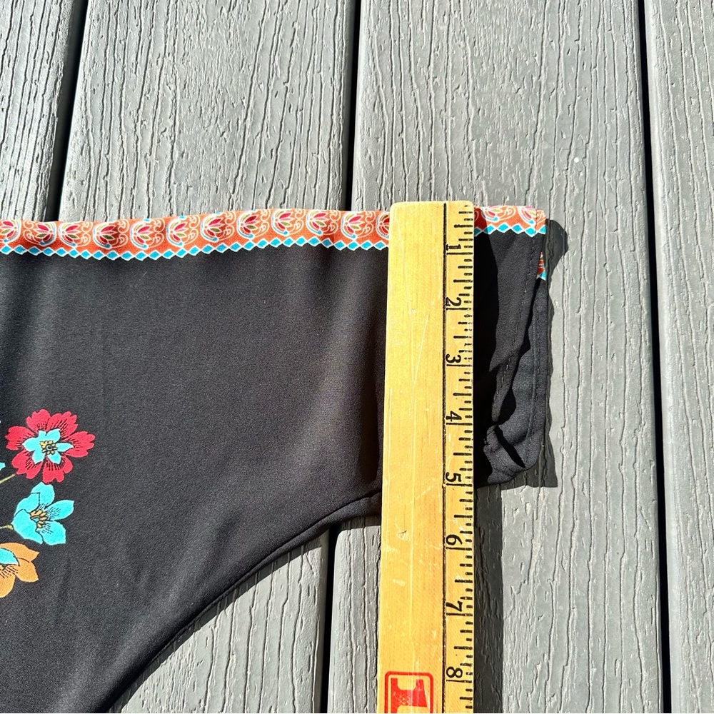 Rose & Olive Black Embellished Boxy Blouse - Picture 8 of 11